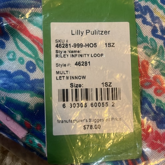Lilly Pulitzer Riley Infinity LoopScarf - Picture 2 of 2